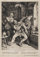 KG 06145
<br/>
De heelmeester
<br/>
<em>Dusart, Cornelis (1660-1704)</em>